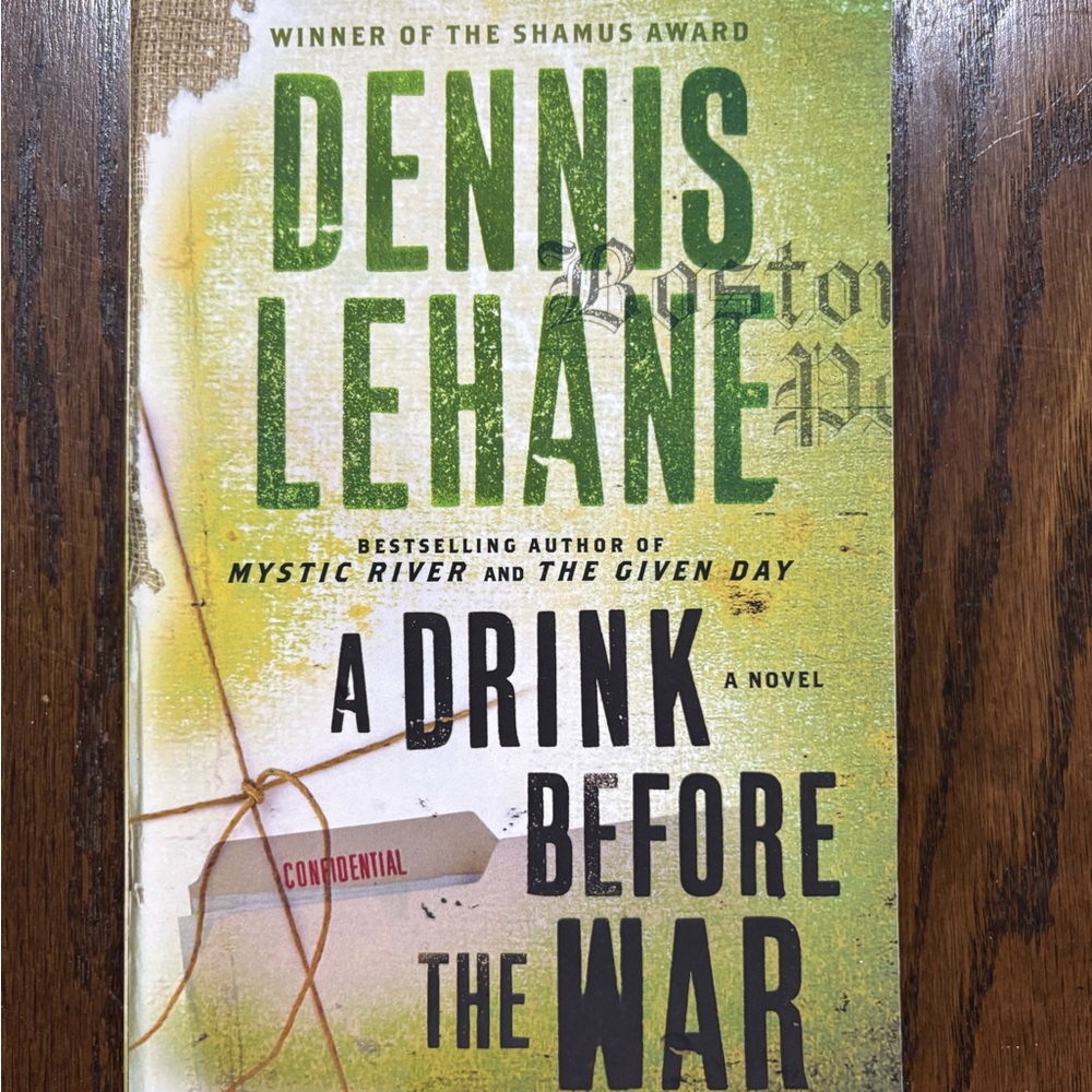 3/$12 📚A Drink Before the War by Dennis Lehane